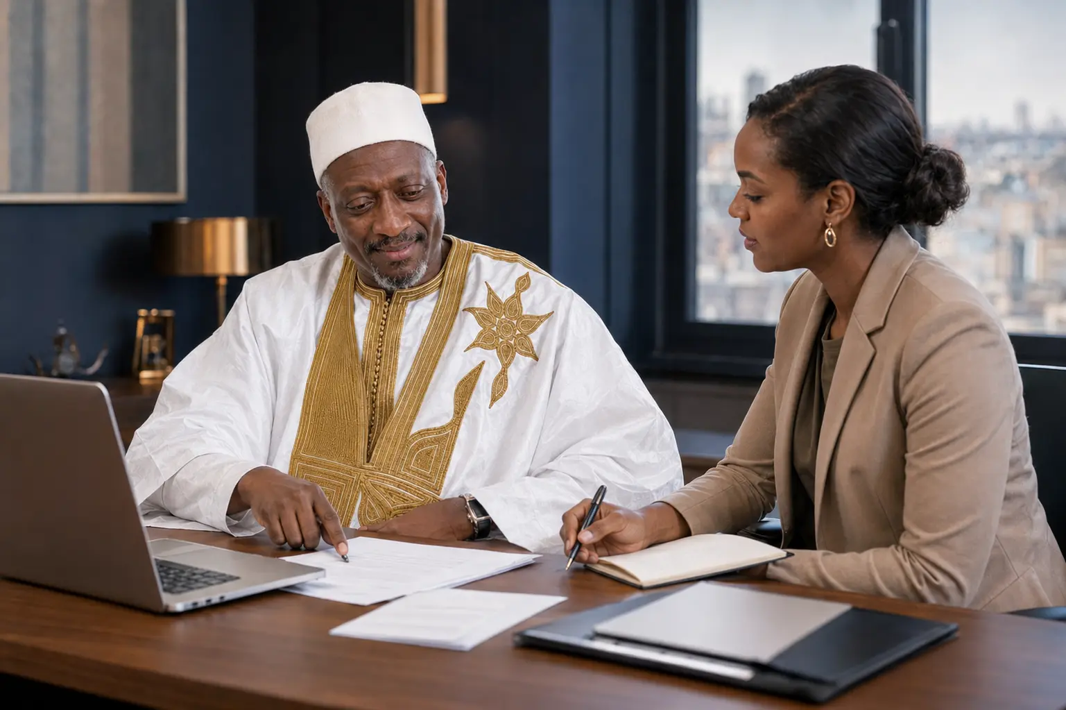 Professional guidance session with Badara for career and business concerns in the UK
