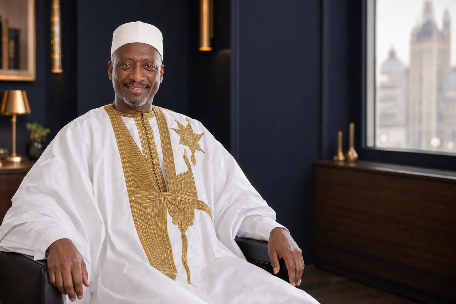 Professional portrait of Badara, trusted psychic medium and spiritual adviser in the UK